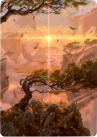 Windswept Heath Art Card [Zendikar Rising Art Series] | Mindsight Gaming