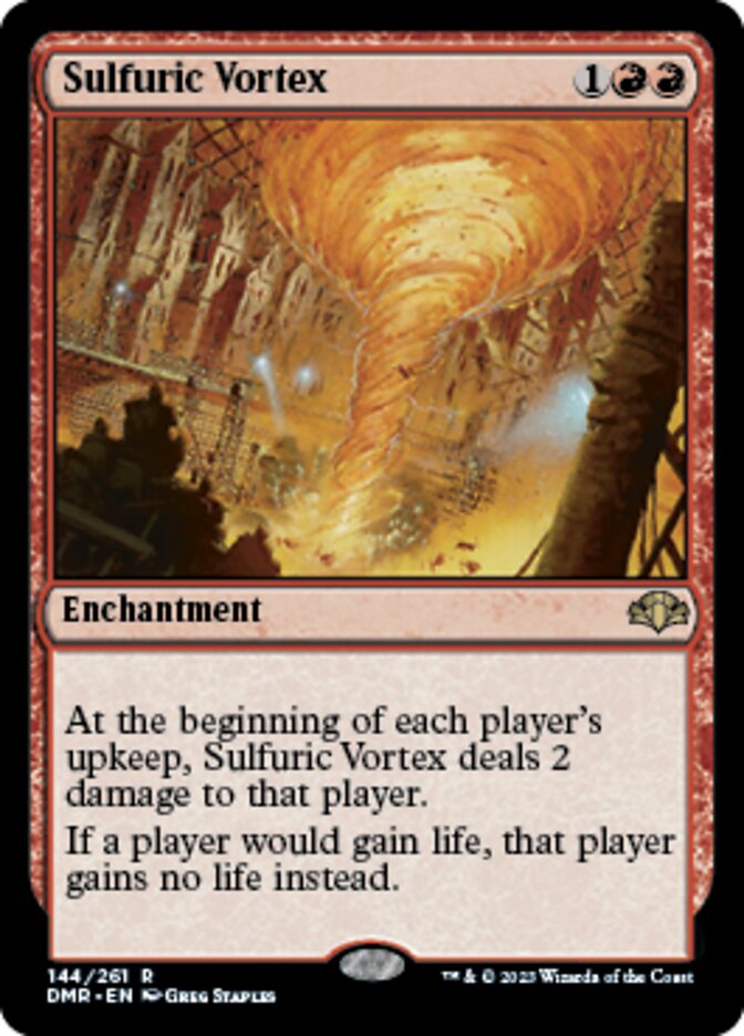 Sulfuric Vortex [Dominaria Remastered] | Mindsight Gaming