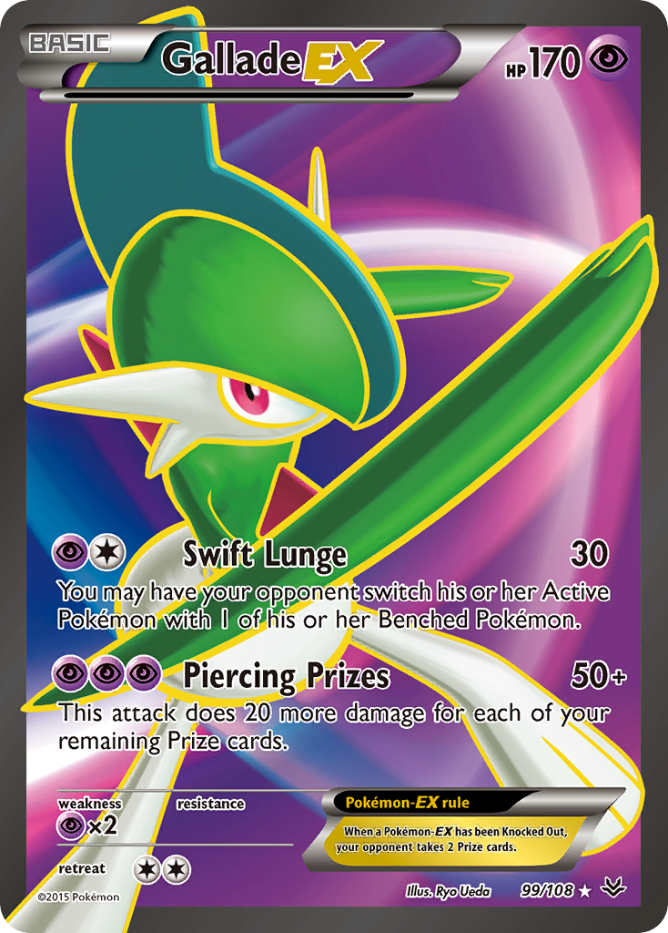 Gallade EX (99/108) [XY: Roaring Skies] | Mindsight Gaming