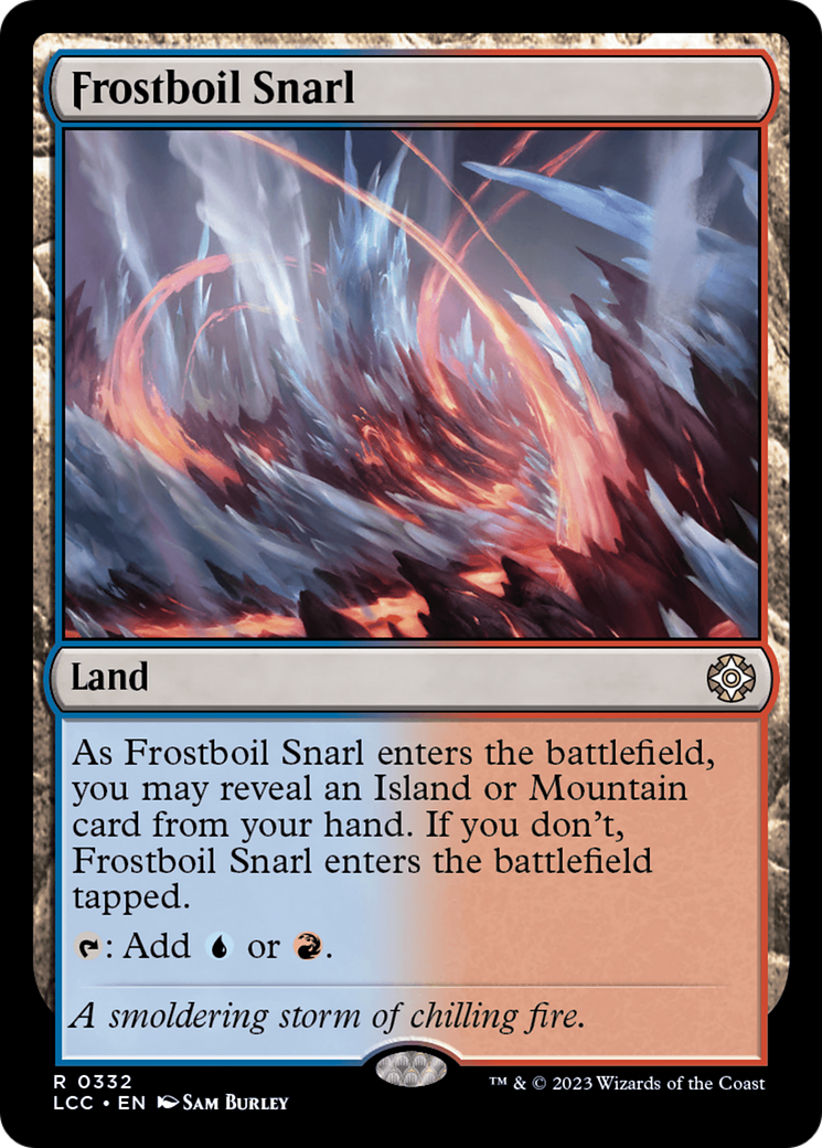 Frostboil Snarl [The Lost Caverns of Ixalan Commander] | Mindsight Gaming