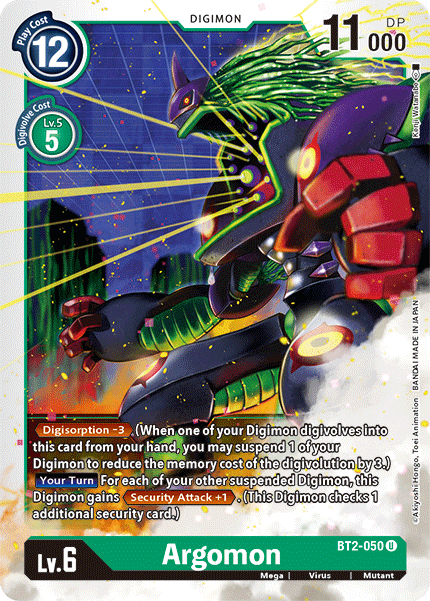 Argomon [BT2-050] [Release Special Booster Ver.1.5] | Mindsight Gaming