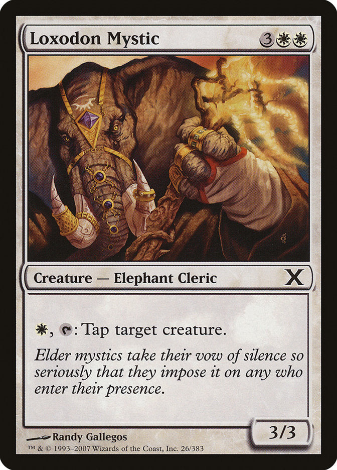 Loxodon Mystic [Tenth Edition] | Mindsight Gaming