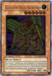 Gladiator Beast Alexander (UTR) [GLAS-EN017] Ultimate Rare | Mindsight Gaming