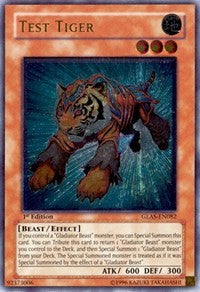 Test Tiger (UTR) [GLAS-EN082] Ultimate Rare | Mindsight Gaming