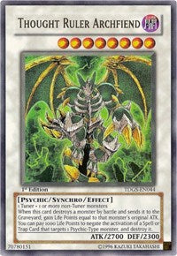 Thought Ruler Archfiend [TDGS-EN044] Ultra Rare | Mindsight Gaming