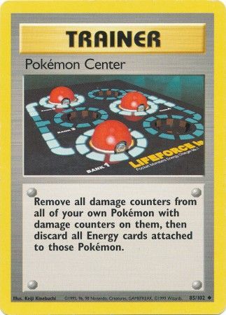 Pokemon Center (85/102) [Base Set Unlimited] | Mindsight Gaming