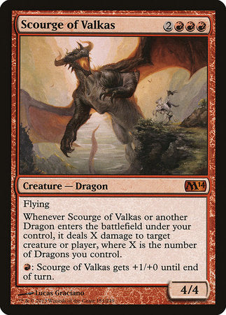 Scourge of Valkas [Magic 2014] | Mindsight Gaming