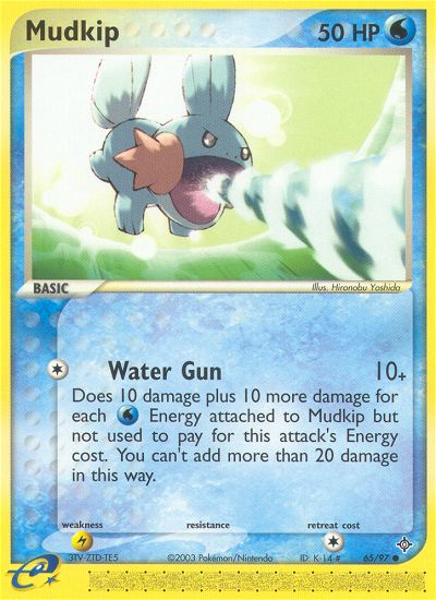 Mudkip (65/97) [EX: Dragon] | Mindsight Gaming