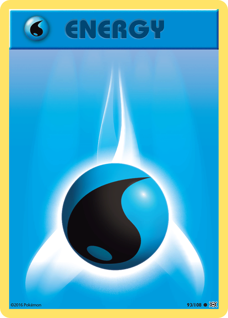 Water Energy (93/108) [XY: Evolutions] | Mindsight Gaming