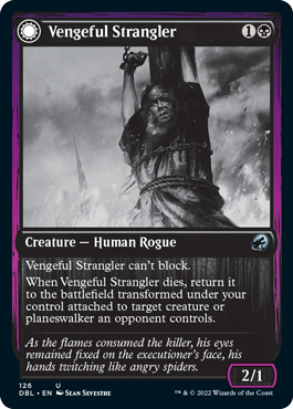 Vengeful Strangler // Strangling Grasp [Innistrad: Double Feature] | Mindsight Gaming