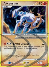 Arceus (AR8) [Platinum: Arceus] | Mindsight Gaming