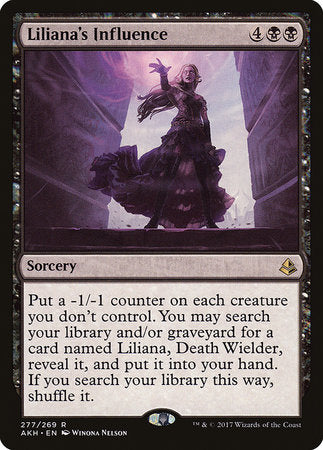 Liliana's Influence [Amonkhet] | Mindsight Gaming