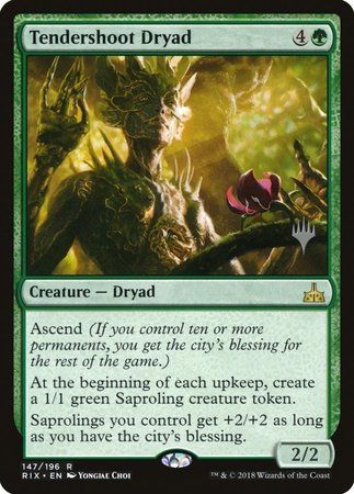 Tendershoot Dryad [Rivals of Ixalan Promos] | Mindsight Gaming