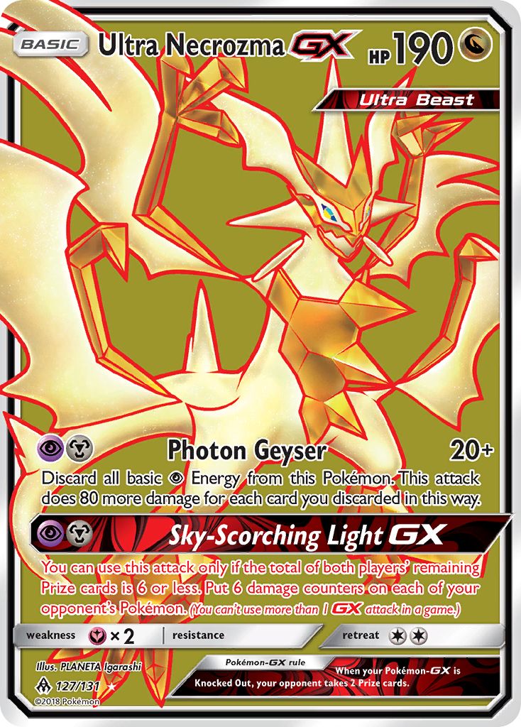 Ultra Necrozma GX (127/131) [Sun & Moon: Forbidden Light] | Mindsight Gaming