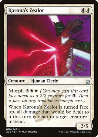 Karona's Zealot [Masters 25] | Mindsight Gaming