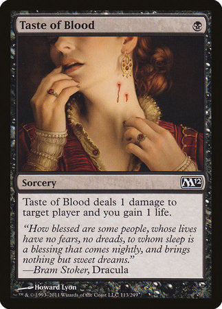 Taste of Blood [Magic 2012] | Mindsight Gaming