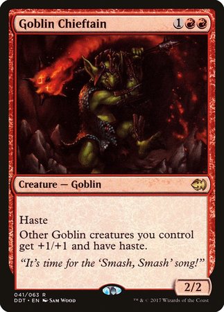 Goblin Chieftain [Duel Decks: Merfolk vs. Goblins] | Mindsight Gaming