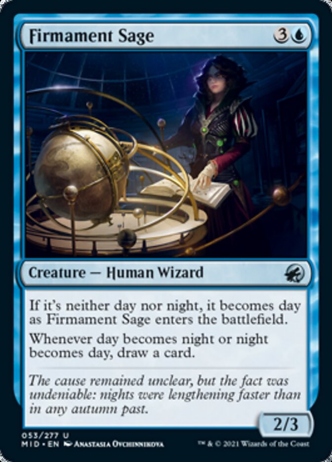 Firmament Sage [Innistrad: Midnight Hunt] | Mindsight Gaming