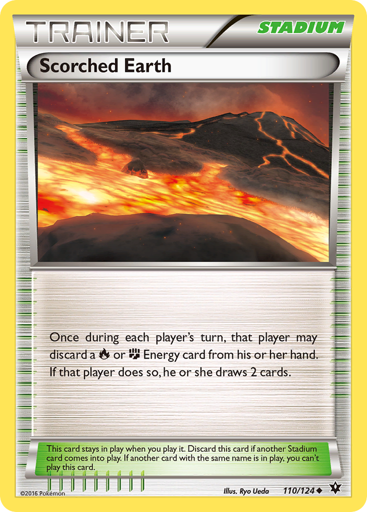 Scorched Earth (110/124) [XY: Fates Collide] | Mindsight Gaming