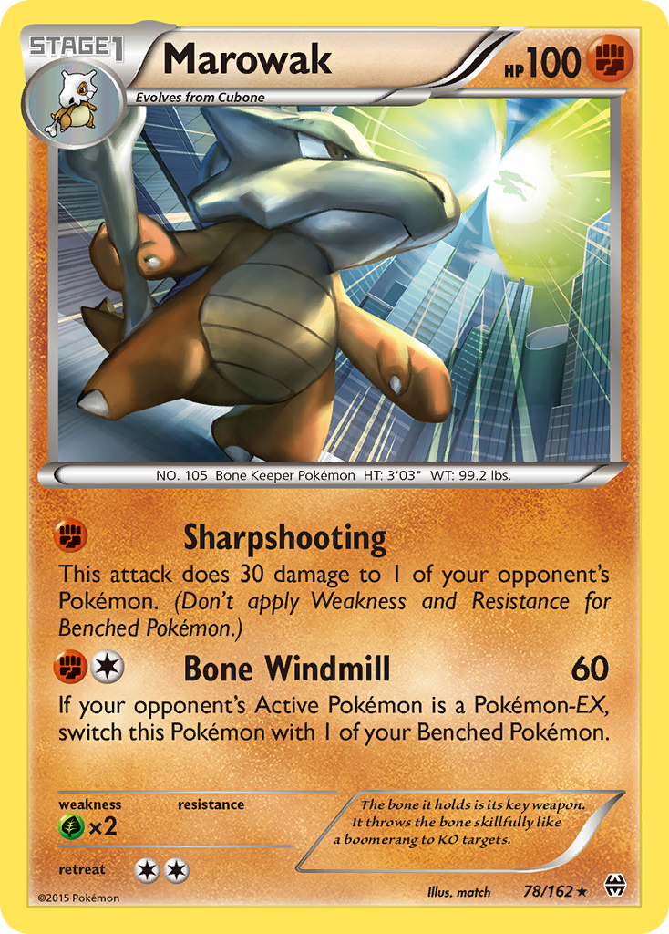 Marowak (78/162) [XY: BREAKthrough] | Mindsight Gaming