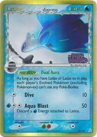 Latios (12/110) (Delta Species) (Stamped) [EX: Holon Phantoms] | Mindsight Gaming