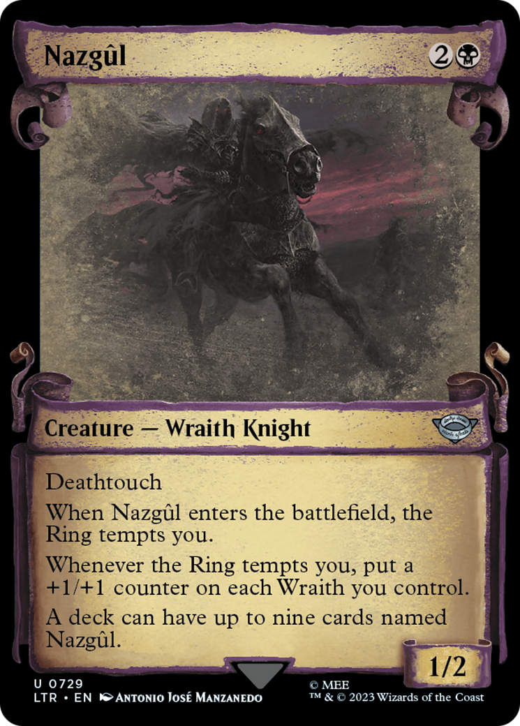 Nazgul (0729) [The Lord of the Rings: Tales of Middle-Earth Showcase Scrolls] | Mindsight Gaming