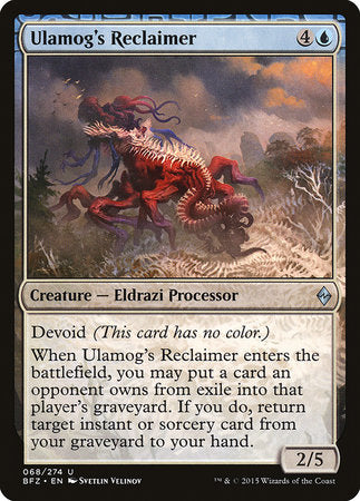 Ulamog's Reclaimer [Battle for Zendikar] | Mindsight Gaming