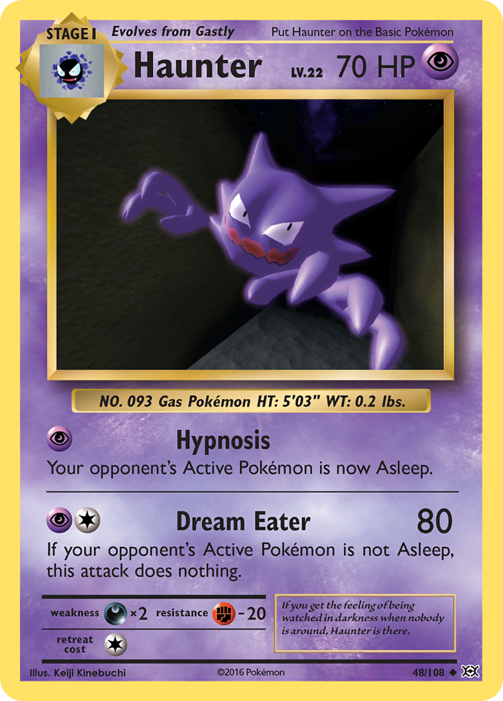 Haunter (48/108) [XY: Evolutions] | Mindsight Gaming