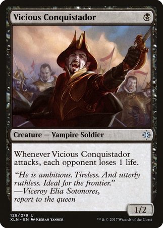 Vicious Conquistador [Ixalan] | Mindsight Gaming