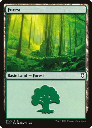 Forest (311) [Commander Anthology Volume II] | Mindsight Gaming