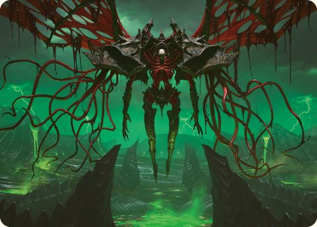 Archfiend of the Dross Art Card [Phyrexia: All Will Be One Art Series] | Mindsight Gaming