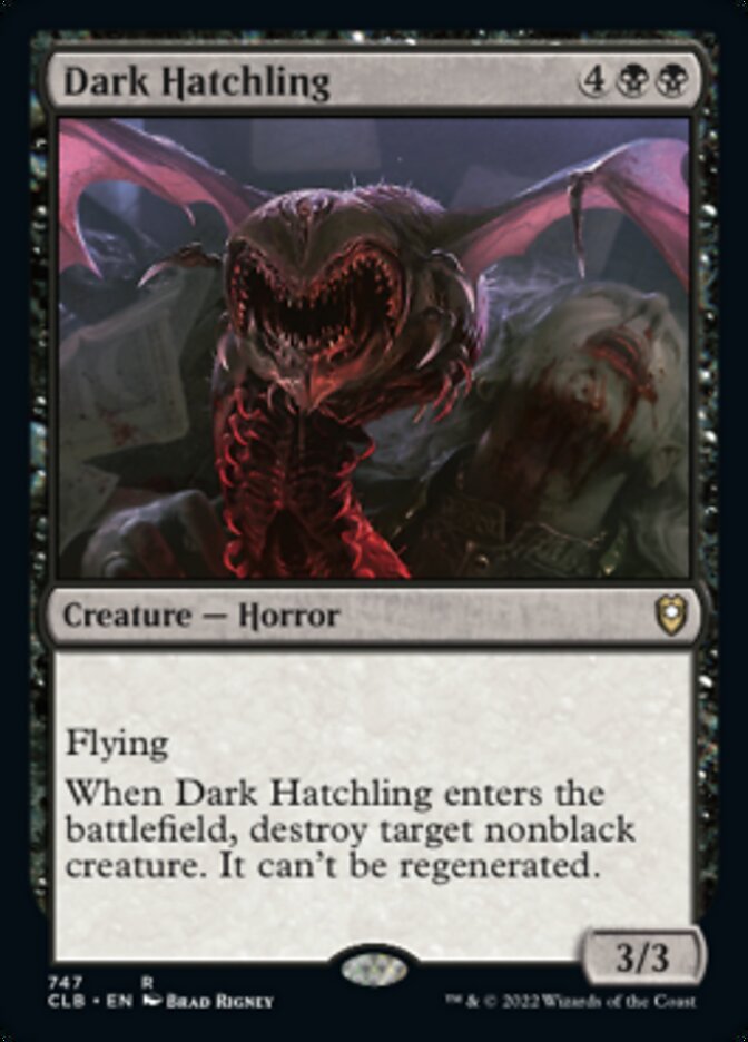 Dark Hatchling [Commander Legends: Battle for Baldur's Gate] | Mindsight Gaming