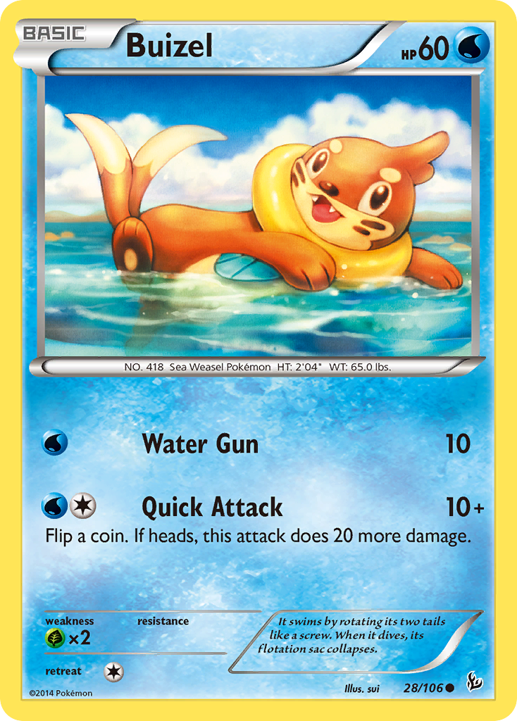 Buizel (28/106) [XY: Flashfire] | Mindsight Gaming