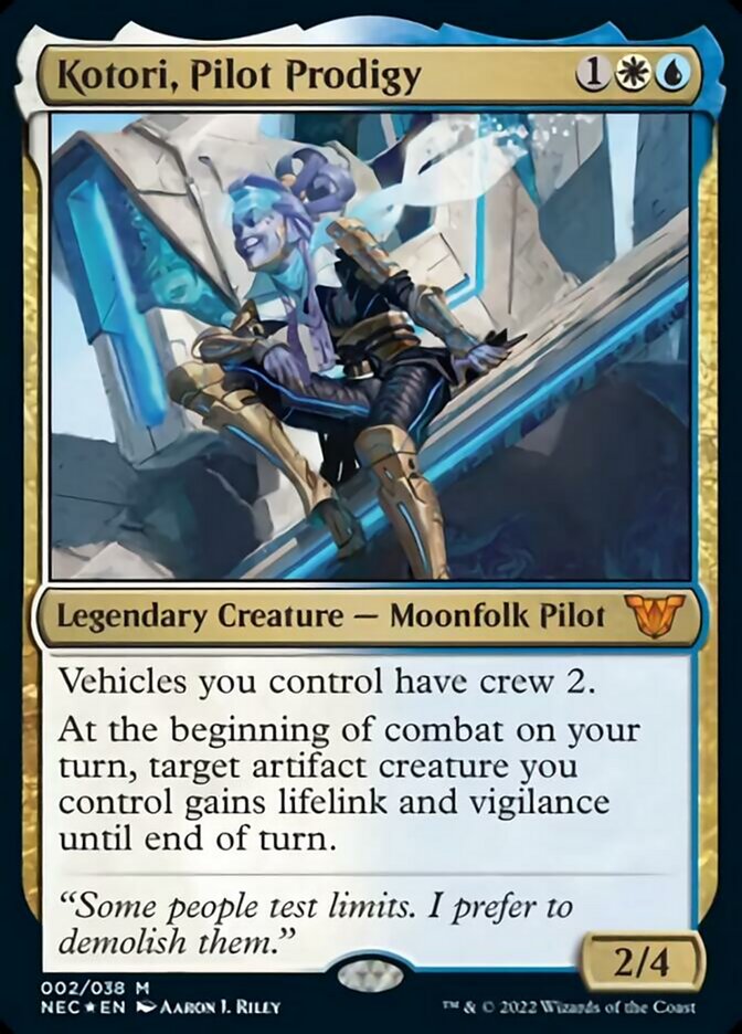 Kotori, Pilot Prodigy [Kamigawa: Neon Dynasty Commander] | Mindsight Gaming