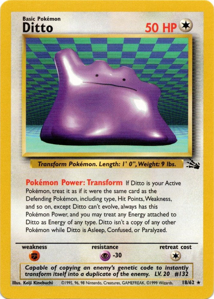 Ditto (18/62) [Fossil Unlimited] | Mindsight Gaming