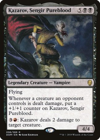 Kazarov, Sengir Pureblood [Dominaria] | Mindsight Gaming