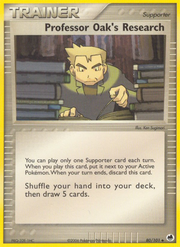 Professor Oak's Research (80/101) [EX: Dragon Frontiers] | Mindsight Gaming