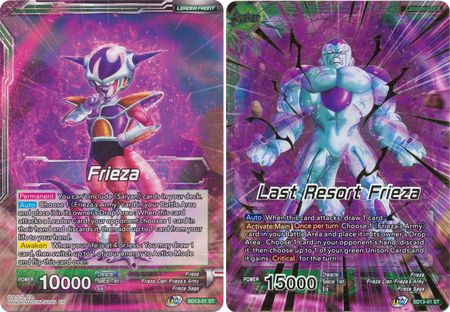 Frieza // Last Resort Frieza (Starter Deck Exclusive) (SD13-01) [Rise of the Unison Warrior] | Mindsight Gaming