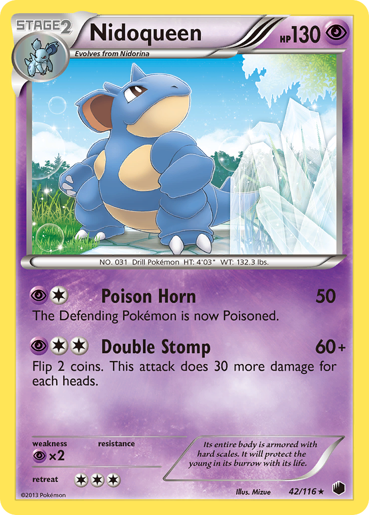 Nidoqueen (42/116) [Black & White: Plasma Freeze] | Mindsight Gaming