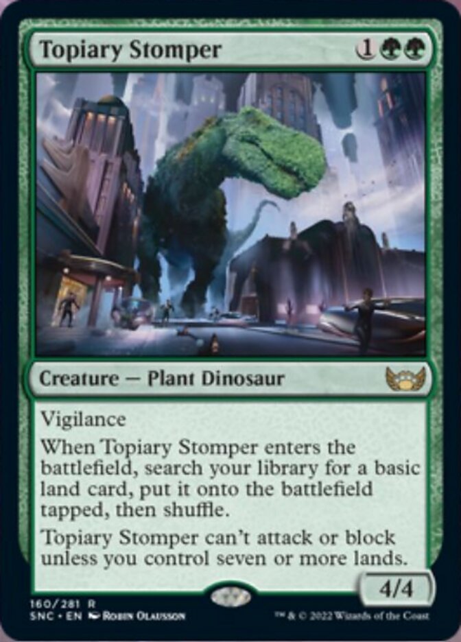 Topiary Stomper [Streets of New Capenna] | Mindsight Gaming