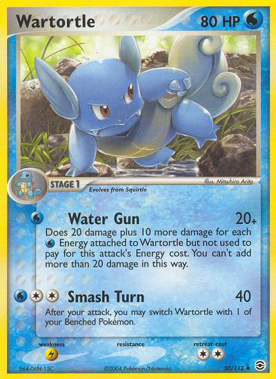 Wartortle (50/112) [EX: FireRed & LeafGreen] | Mindsight Gaming