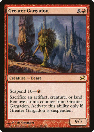 Greater Gargadon [Modern Masters] | Mindsight Gaming