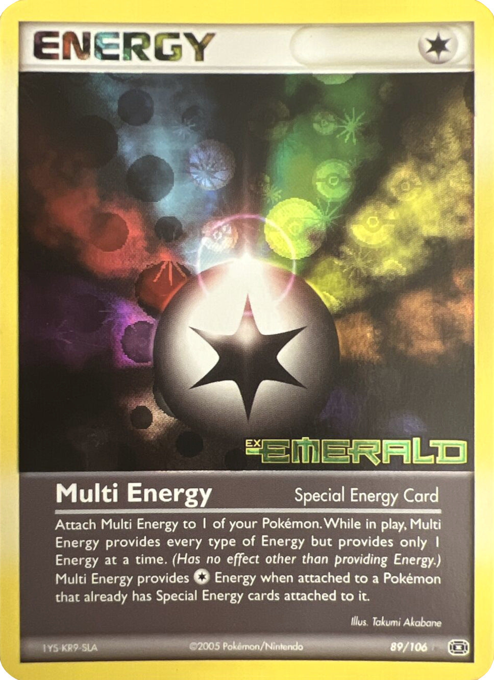 Multi Energy (89/106) (Stamped) [EX: Emerald] | Mindsight Gaming