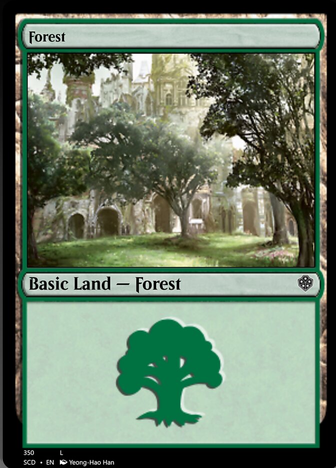 Forest (350) [Starter Commander Decks] | Mindsight Gaming