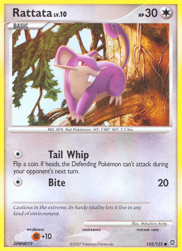 Rattata (103/132) [Diamond & Pearl: Secret Wonders] | Mindsight Gaming