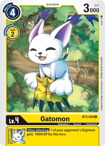 Gatomon [BT3-035] [Release Special Booster Ver.1.5] | Mindsight Gaming