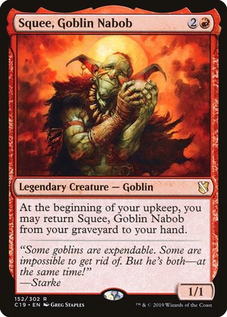 Squee, Goblin Nabob [Commander 2019] | Mindsight Gaming