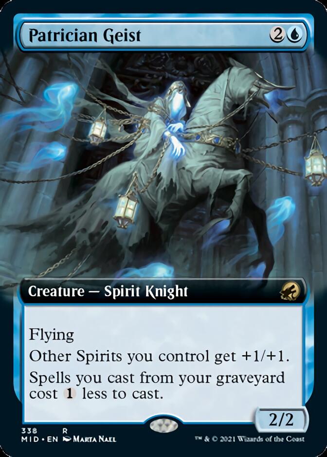 Patrician Geist (Extended) [Innistrad: Midnight Hunt] | Mindsight Gaming