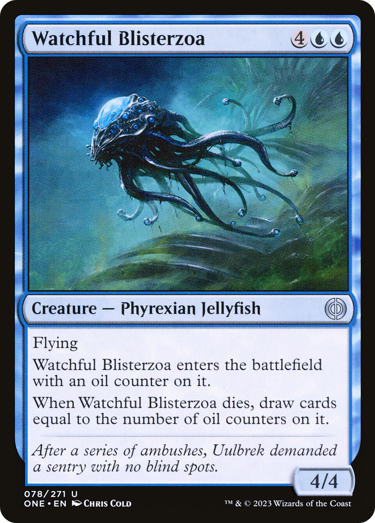 Watchful Blisterzoa [Phyrexia: All Will Be One] | Mindsight Gaming