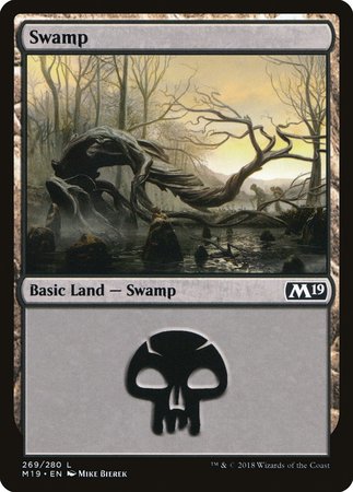 Swamp (269) [Core Set 2019] | Mindsight Gaming